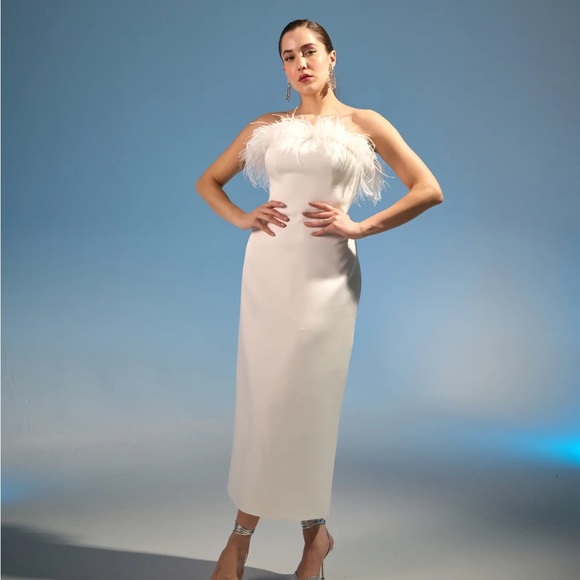 Statement midi, size 6 with some custom alterations, only worn once! - Picture 3 of 12